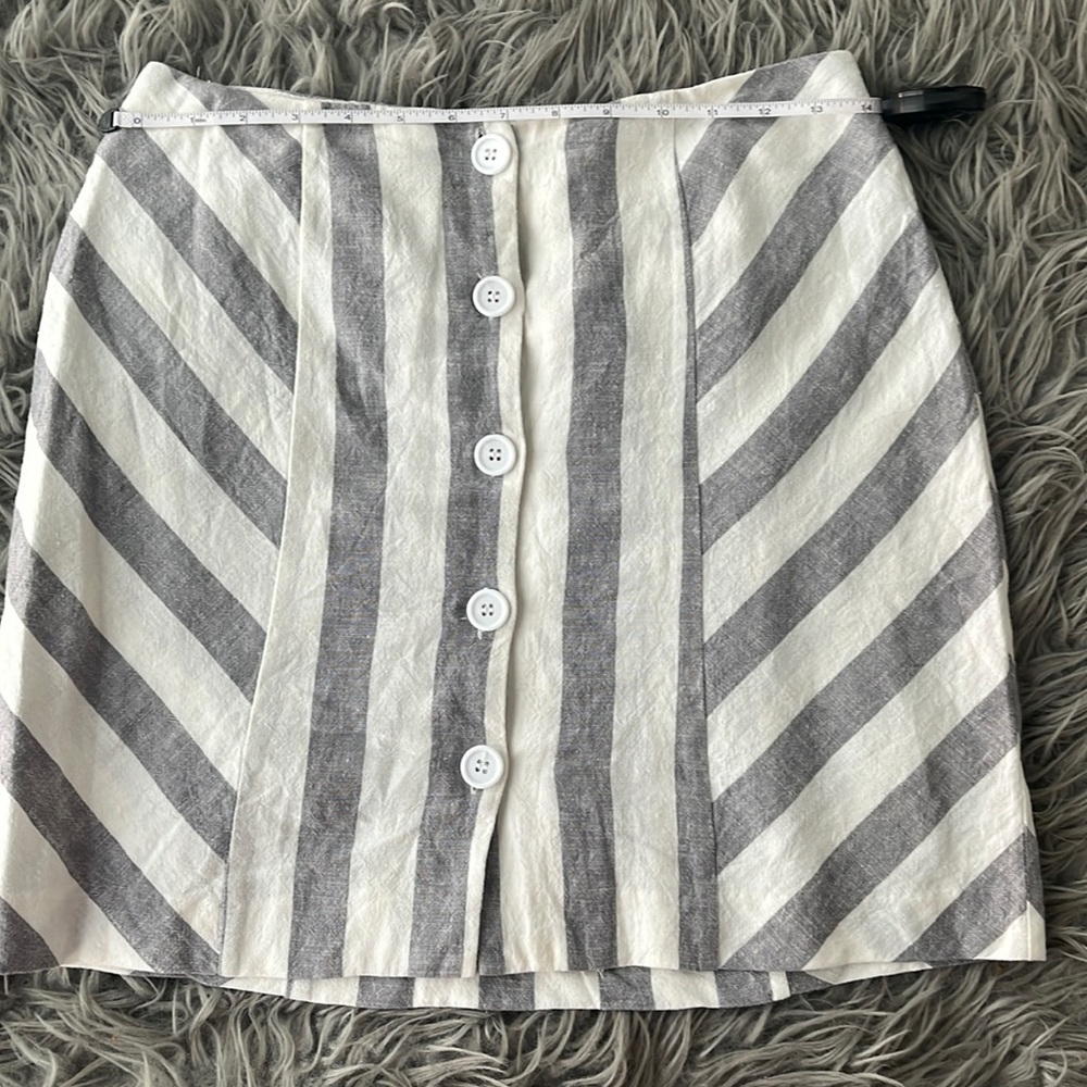 Like New Vici Linen Cotton Skirt